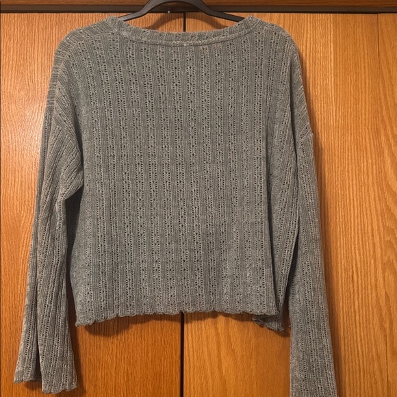 Soft Sage green Knit Sweater - Picture 4 of 4
